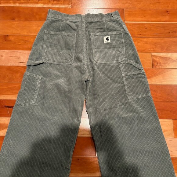Carhartt WIP Work In Progress Corduroy Wide Leg Jen's Pants Women's 30 - Picture 6 of 8